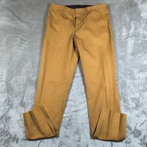 Marc By Marc Jacobs Pants Mens 32x34 Brown Cole Fit Slim Tapered